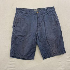 Kolby Men's Blue Chino Board Shorts Size 30 Cotton